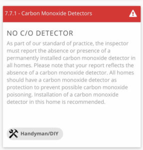 No carbon monoxide